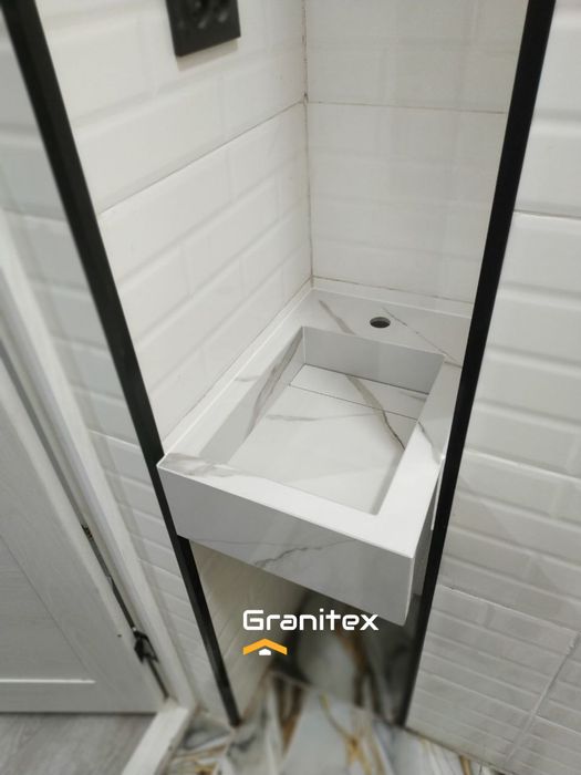 Раковина из керамагранита от Granitex