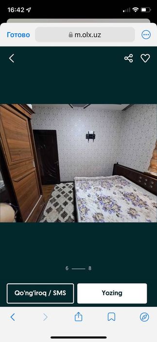 2 xonali kv ga 2 ta bola qoyamz