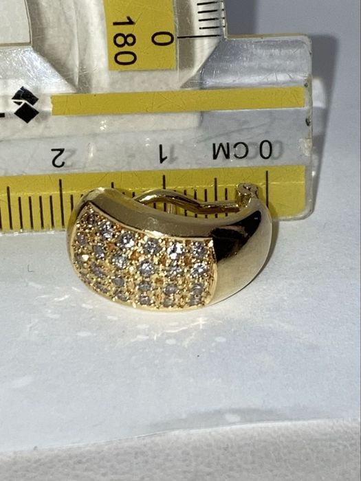 Cercei aur 18kt.cu diamante 1.00ct