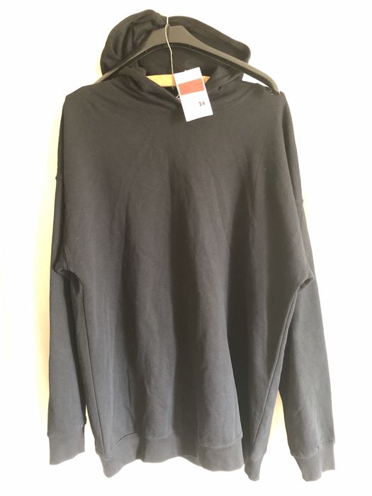 Hanorac negru bumbac C&A