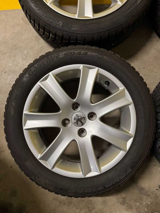 Нови зимни гуми с джанти 16" за Пежо 207 6j16 Ch4-27 Et27 195/55 R16