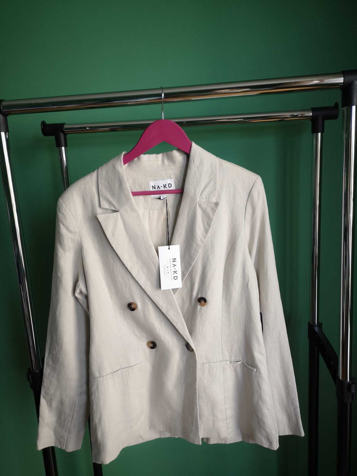 Ново сако с етикет на марката NA-KD, закупено от сайта им.