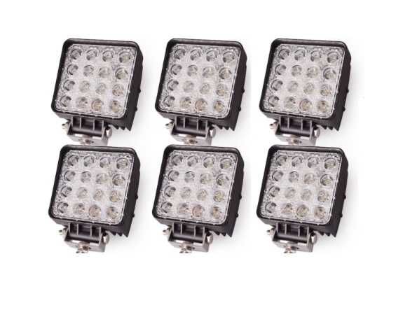 pachet 6 proiectoare mari 48w