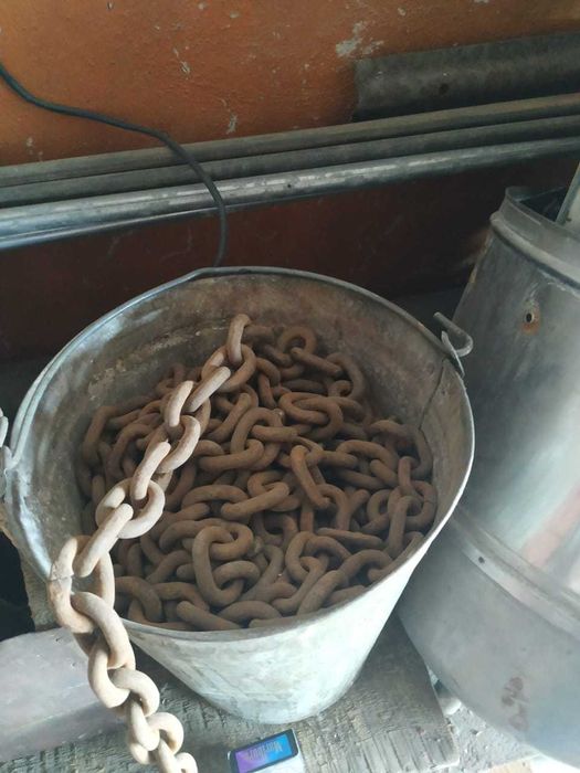 Цепь мощная состояние новой не потянутая ГОСТовская