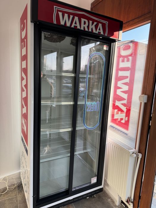 Vitrina verticală dublă electronică