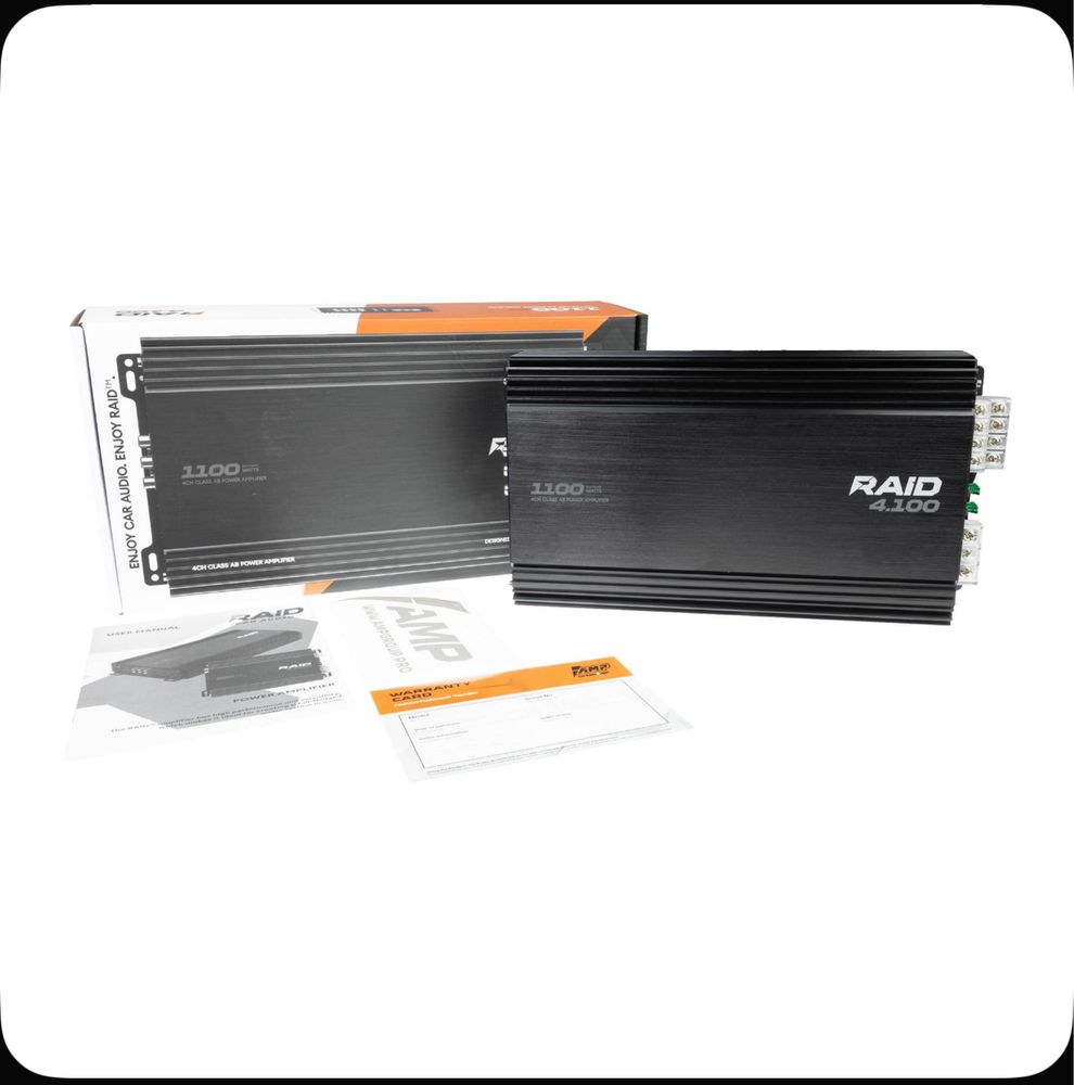 AMP Usilitel 4 kanalga 100w beradi ishlatilmagan