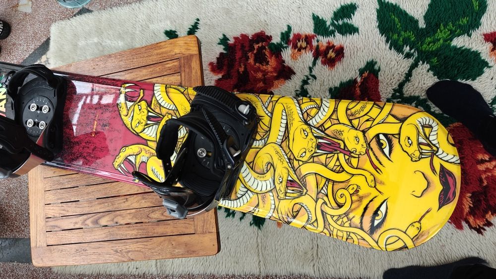 Snowboard Burton Custom, Nitro Magnum, Santa Cruz Дъска за сноуборд