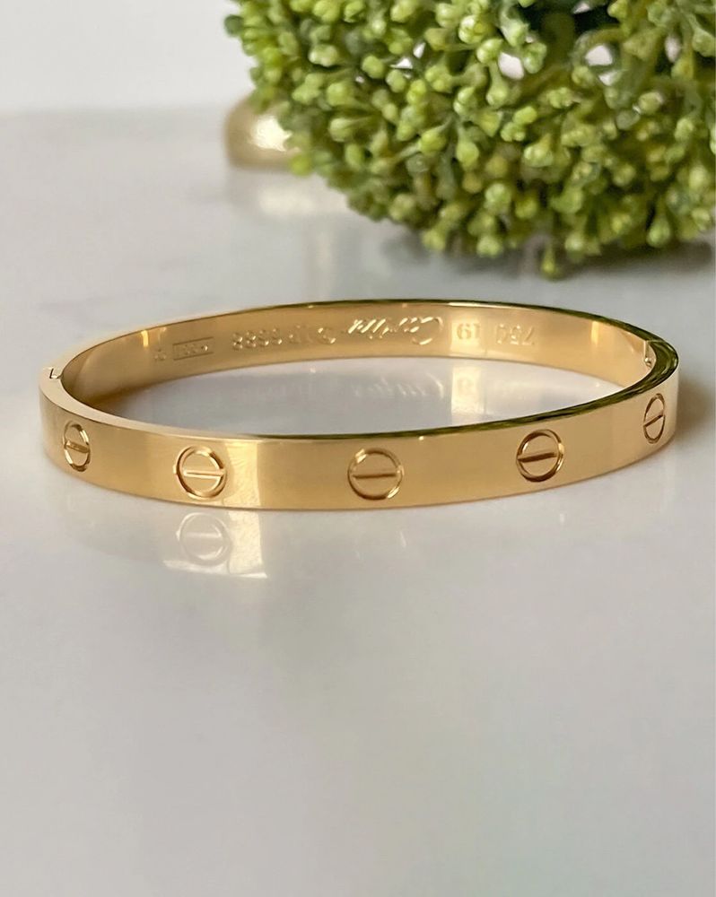 Гривни Cartier Love с отвертка, гривна Пирон Cartier Juste un Clou