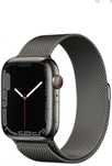 Apple watch 7 stainless steel cellular Saphire