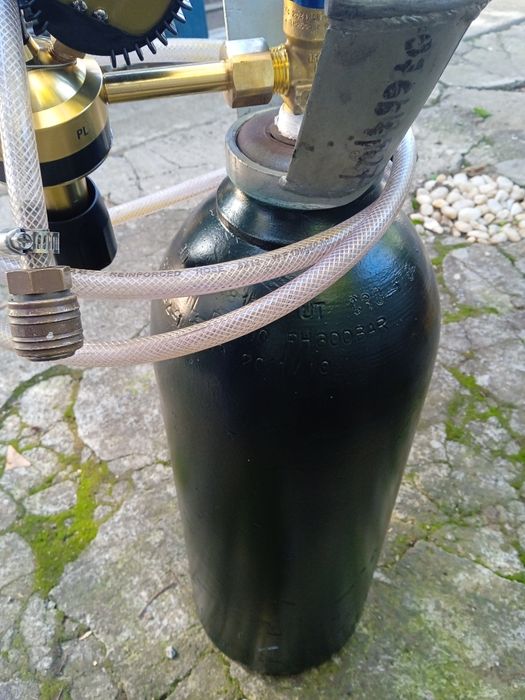 Butelie co² 5l. 10l. 15 l .plina