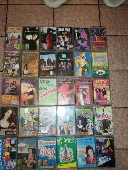 Casete audio originale și reinregistrate