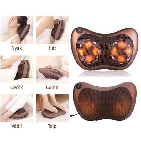 Perna/aparat masaj multifunctional 4 bile rotative+incalzire Infrarosu