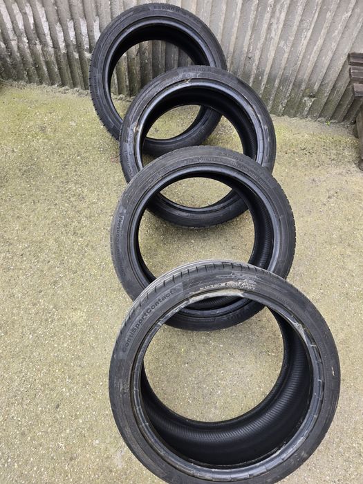 Продавам 4 гуми Continental SportContact 5 – 235/40 R18 95Y XL