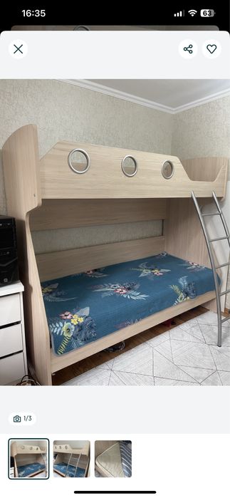 Кровать двухярусная