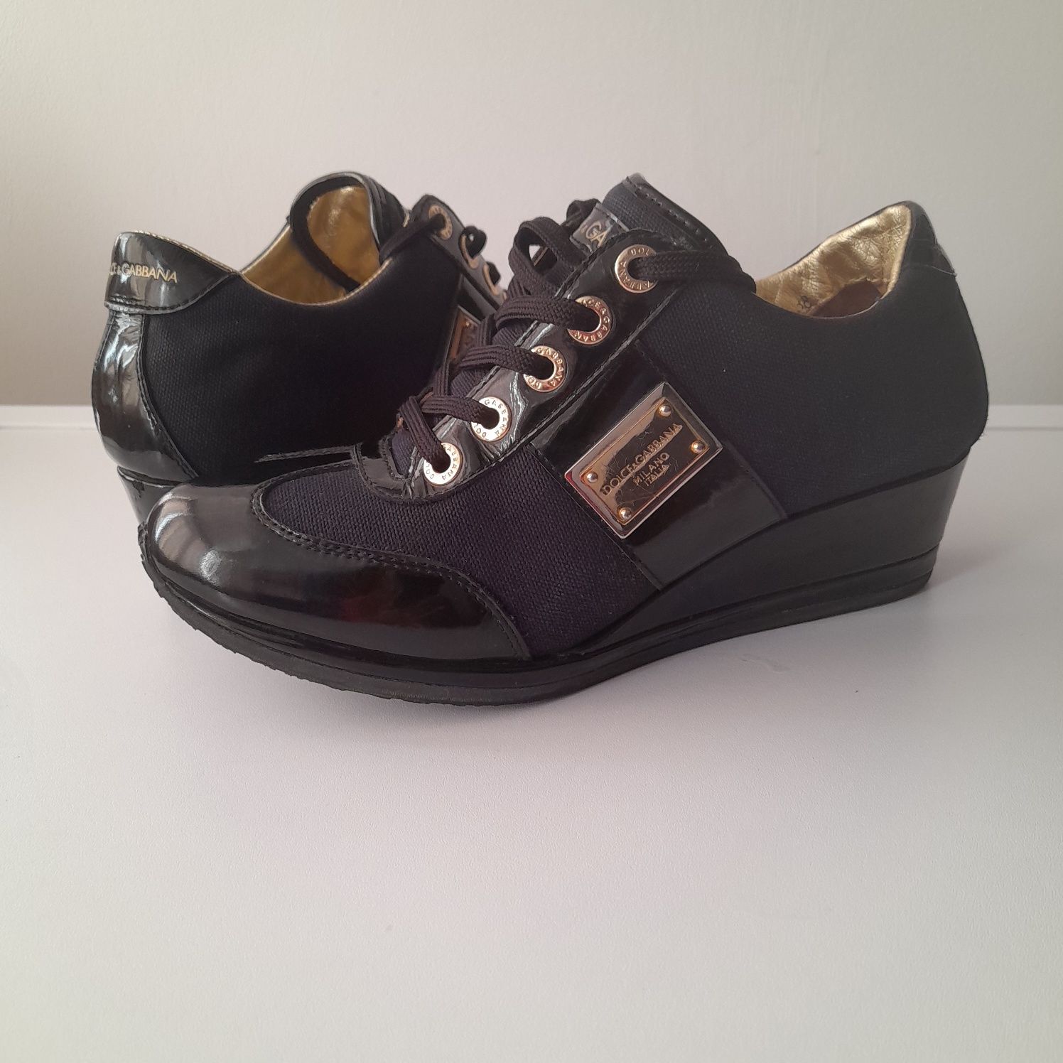 Sneakers Dolce Gabbana cu platforma autentici
