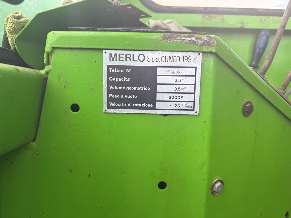 Autobetoniera Merlo DBM 2500 XS