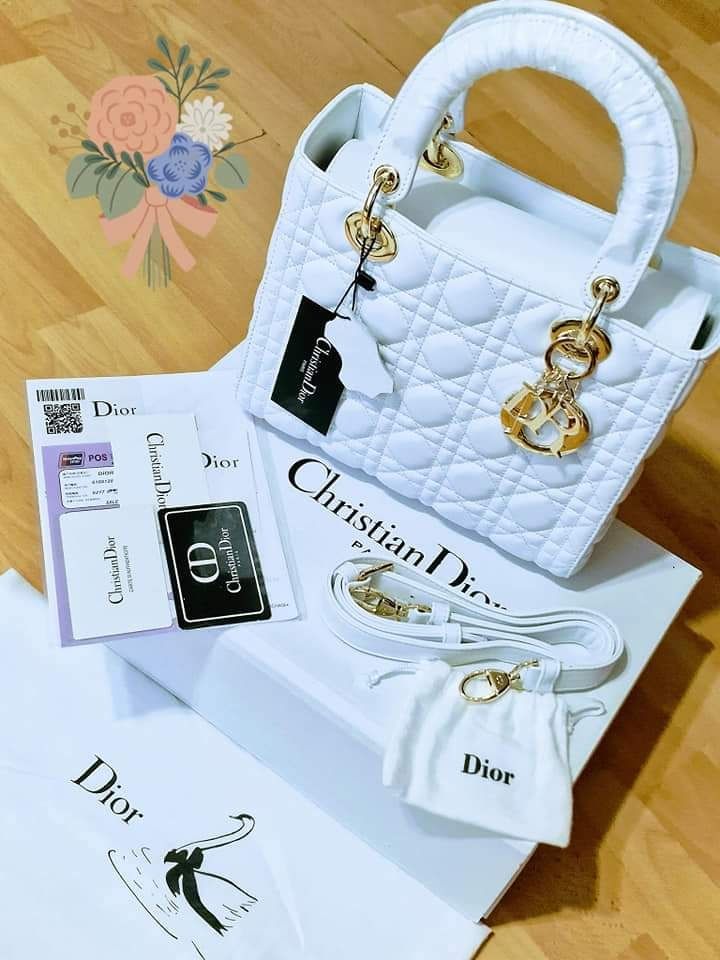 Geanta Dior Lady Medium,piele naturala 100%,cutie,factura, card,sacule