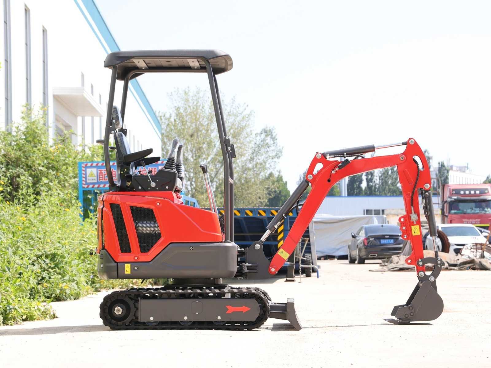 Miniexcavator Lukton 1.6 tone nou cu garantie