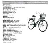 Vand bicicleta standard