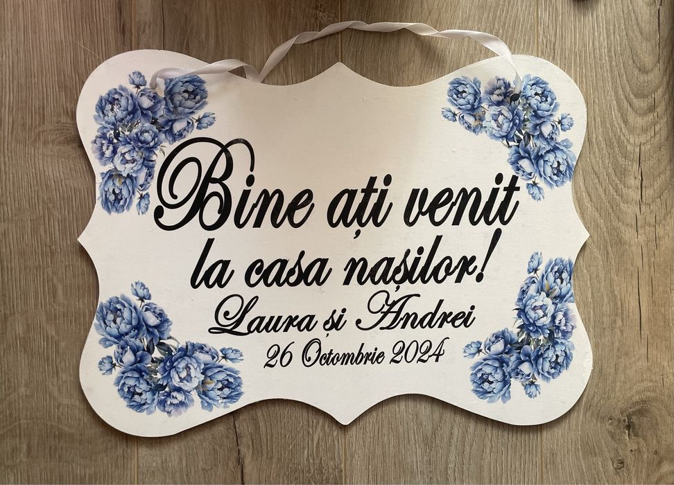 Placuta “Bine ati venit!”