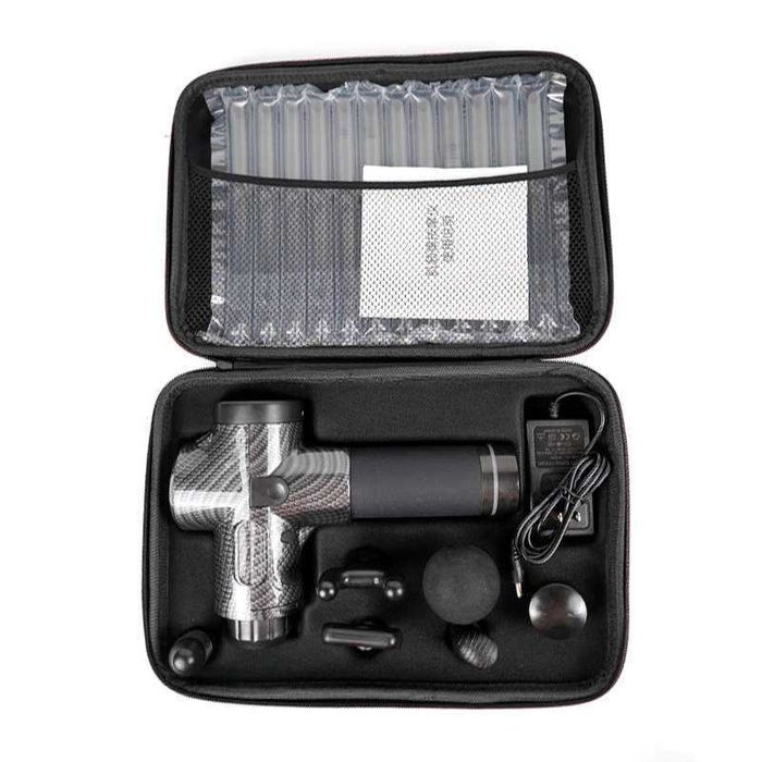 Масажор с 30 Скорости (24V), 6 Приставки за Масаж + Подарък Куфарче