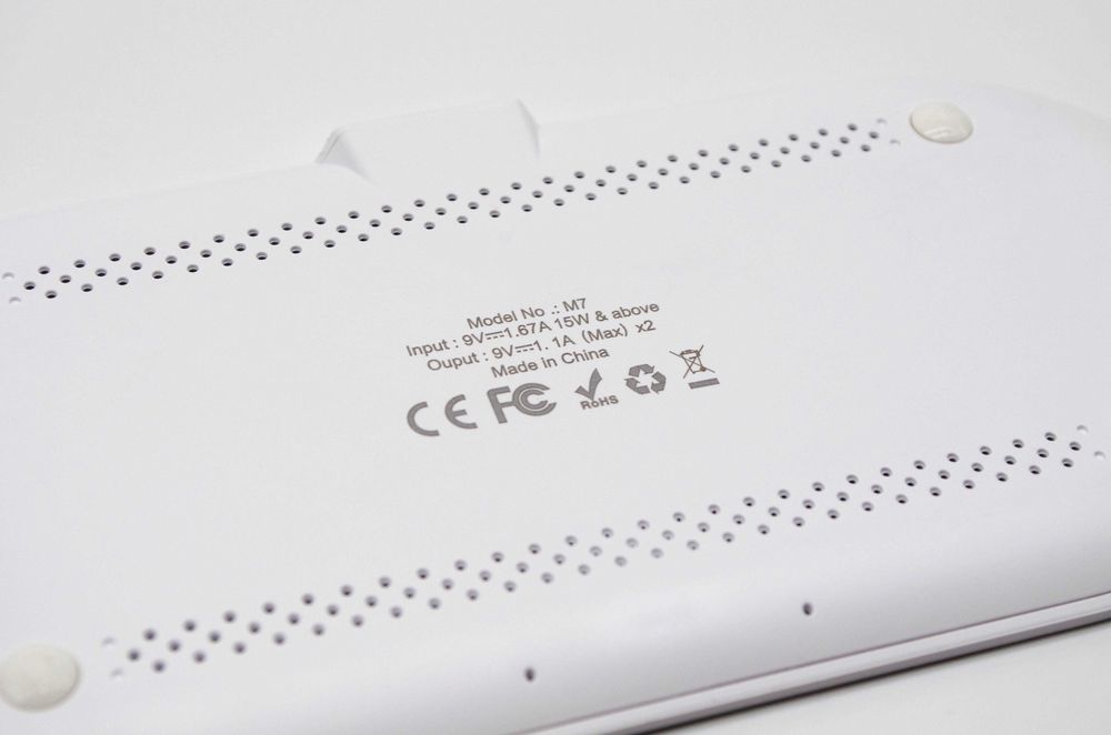 [NOU] Incarcator wireless 2 in 1, universal, cu cablu USB
