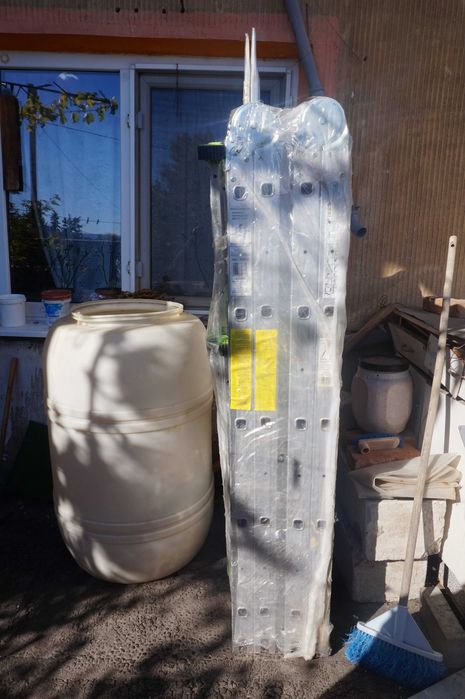 Schelă aluminiu Multiplus (compusă din 2 scări cu genunchi) - H=2,85m