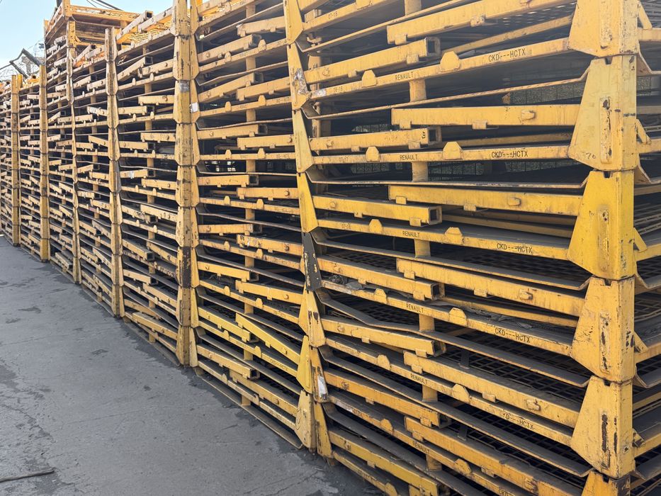 Vand box paletii metalici pliabili industriali calitate exelenta