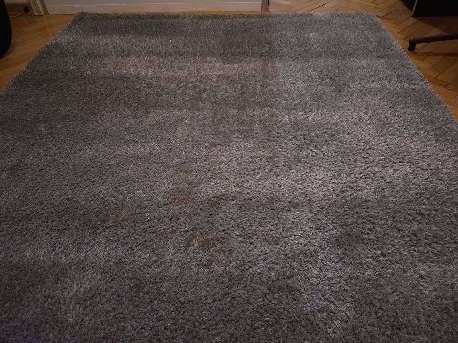 Сив килим 135 x 190 см