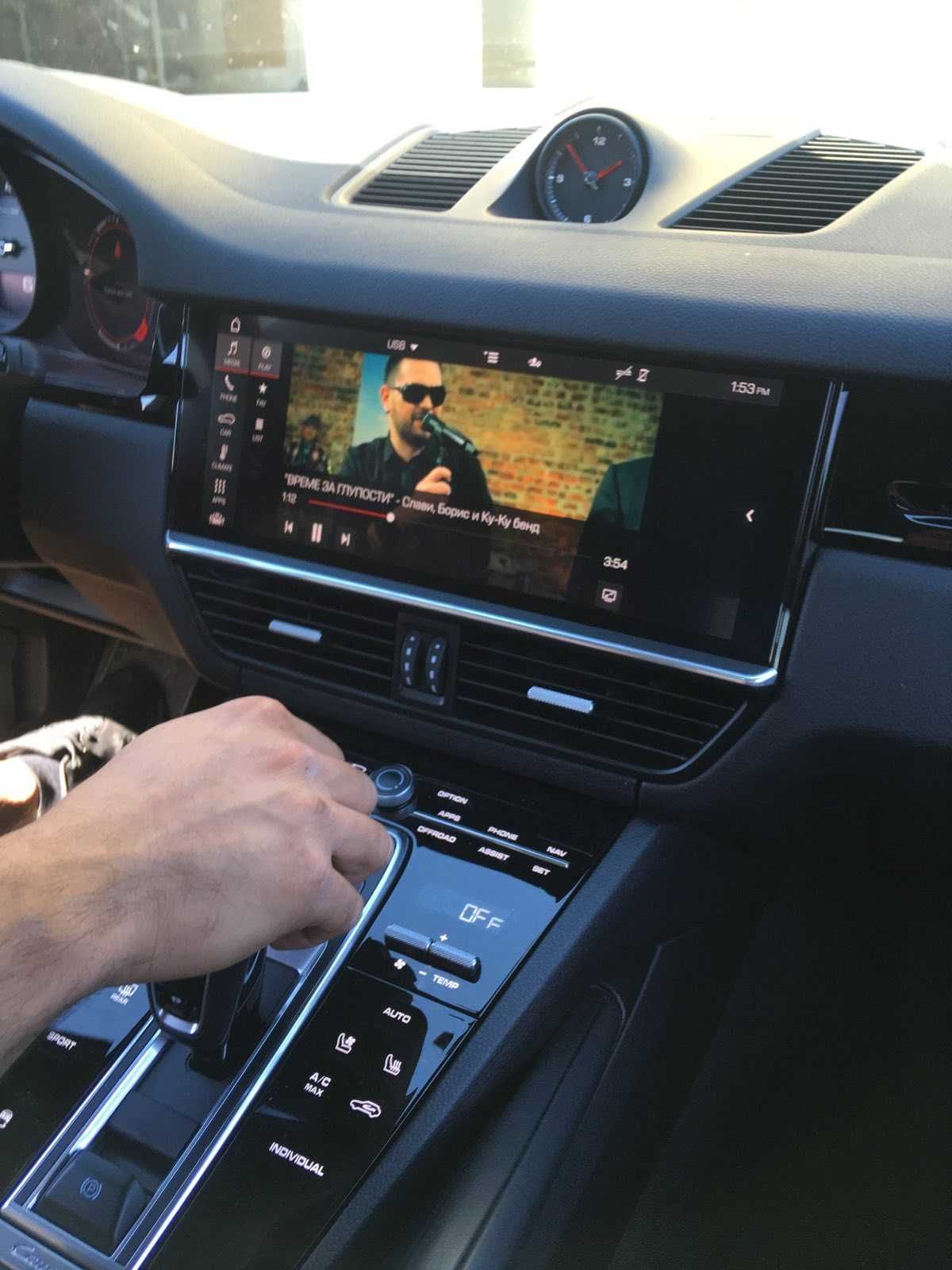 Full Screen Porsche Apple CarPlay Android Auto Mh2P Конвертиране Logo