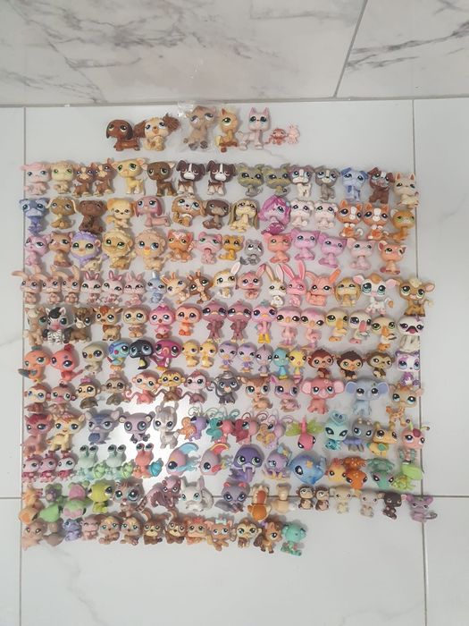 Lot set imens figurine littlest pet shop lps rare