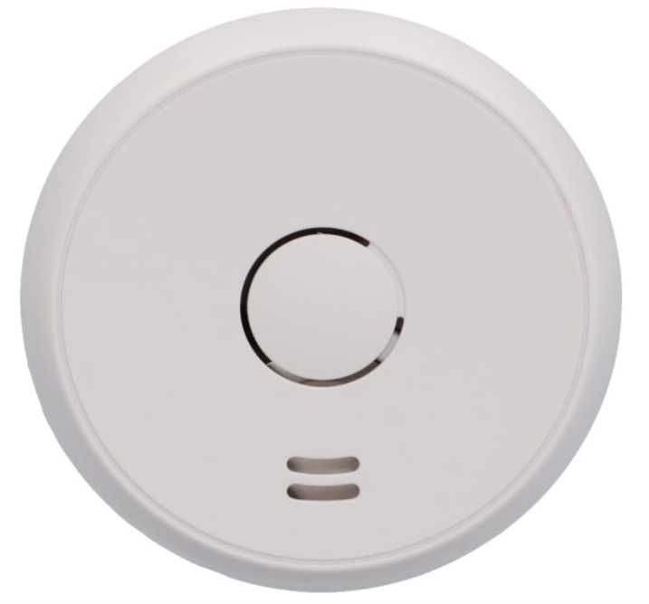 Detector de fum UNITEC cu suport magnetic, asamblare fără unelte