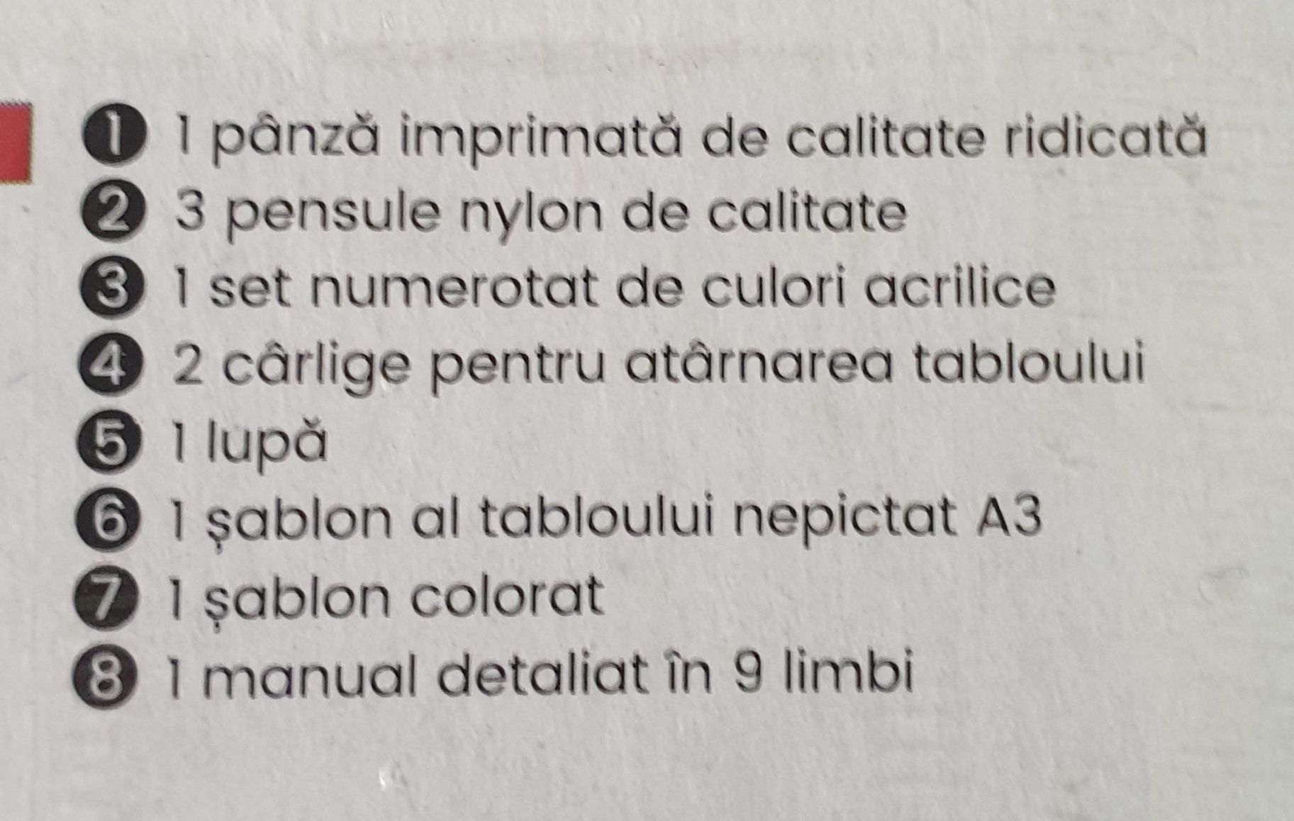 Pictură pe numere - NOU!