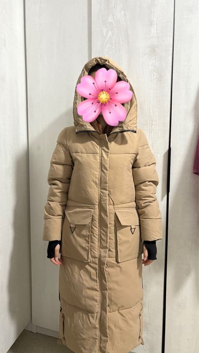 Зимняя длинная куртка