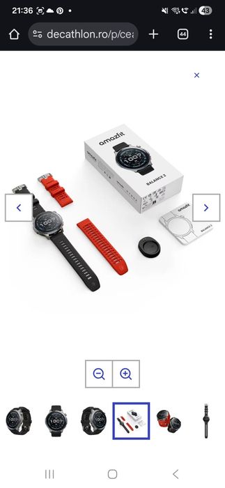 Ceas inteligent GPS Amazfit Balance 2