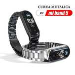 Curea metalica bratara fitness Xiaomi Mi Band 5 / Xiaomi Mi Band 6