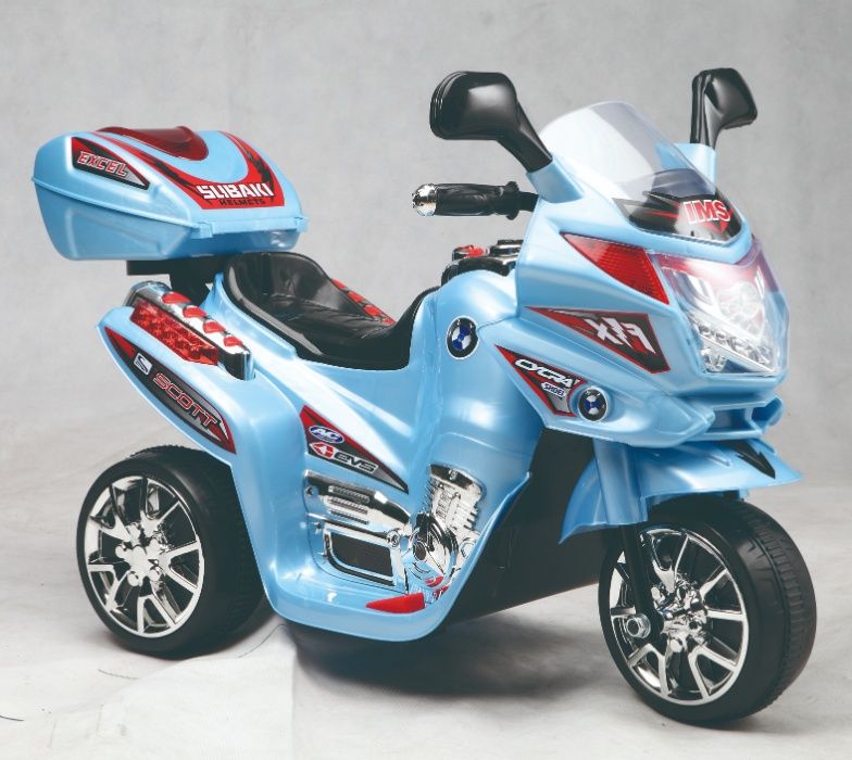 Mini Motocicleta electrica C051 35W cu 3 roti STANDARD #Albastru