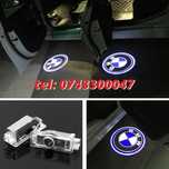 Emblema Portiere Cu Logo Bmw Set 2 Buc Proiector 3d Cu Led