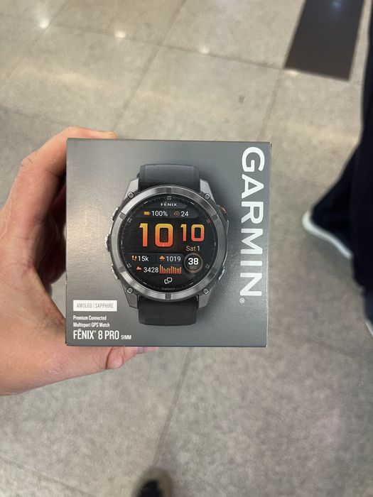 Garmin fenix 8 Pro 51mm new, гармин феникс 8 про 51мм