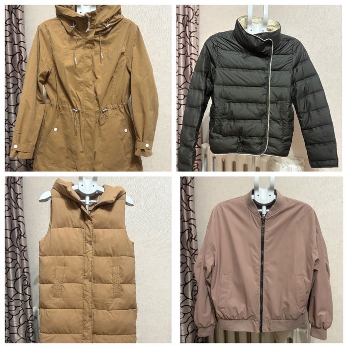 Женская парка, безрукавка, бомбер, куртка