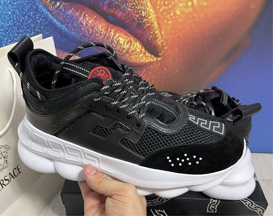 Adidasi Versace Chain Reaction medusa
