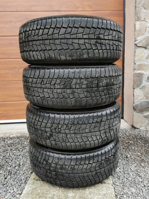 Jante originale Audi R16+cauciucuri iar a 225/55/16