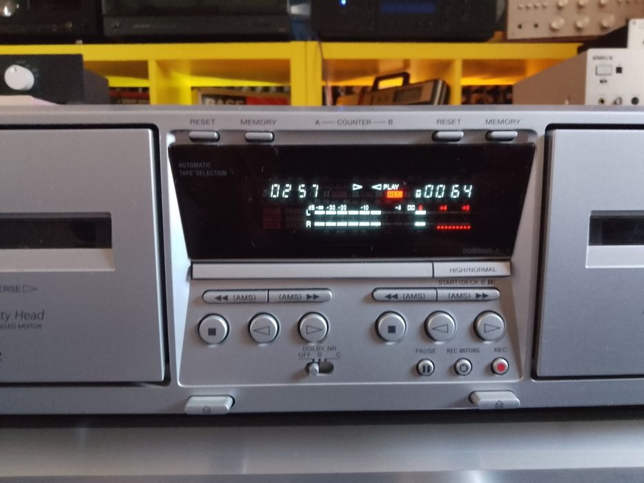 Casetofon Deck Sony TC-WE 475 cu Telecomanda