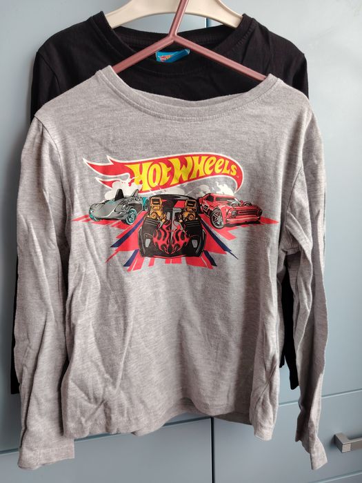 Сет 2 броя, детски блузи на Hot wheels