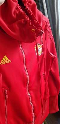 Bluza Adidas roșu intens