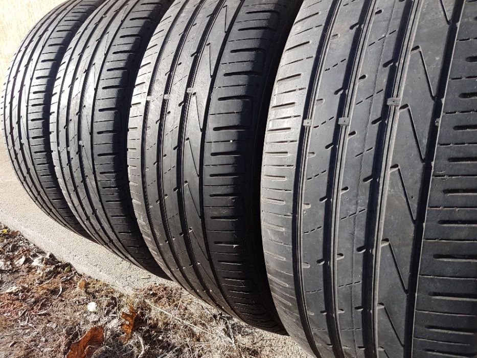 4 бр. летни гуми 255/45/20 Hankook DOT 0215 3-3,5 mm