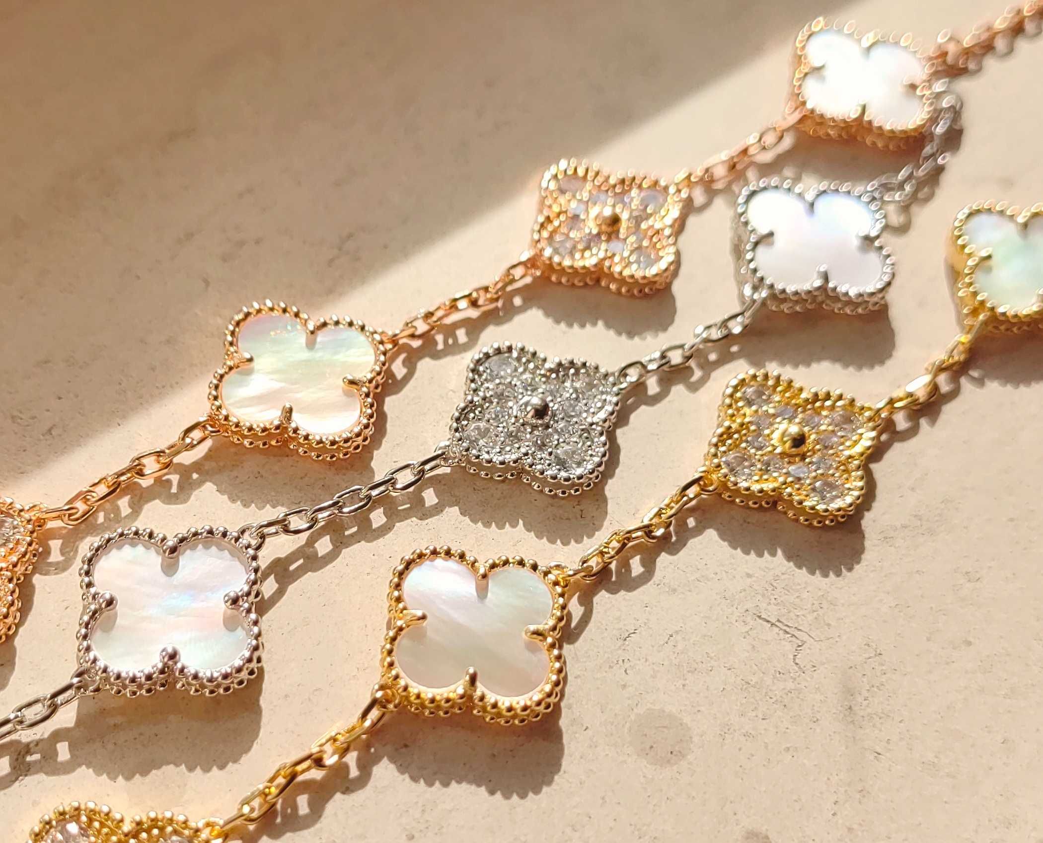 Дамска гривна с пет детелини - Van Cleef & Arpels - Vintage Alhambra