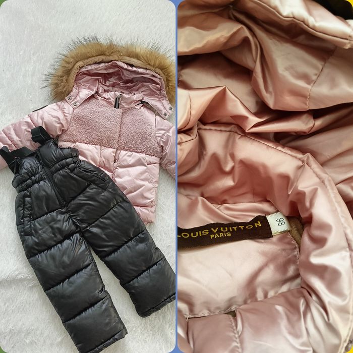 Зимний комбез для девочки