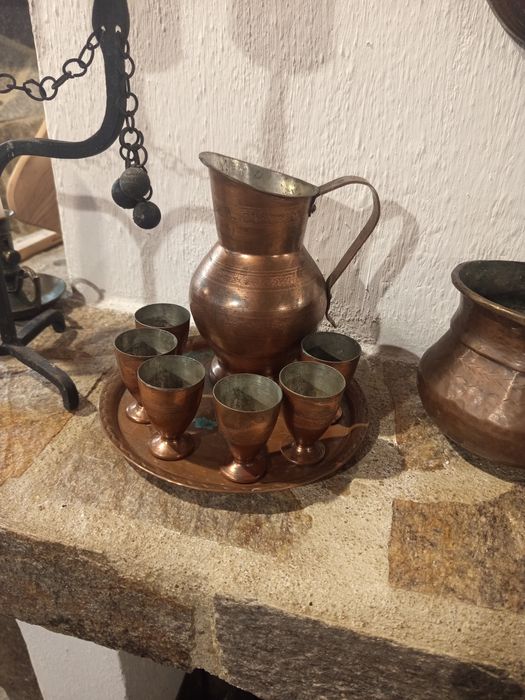 Старинен сет за ракия