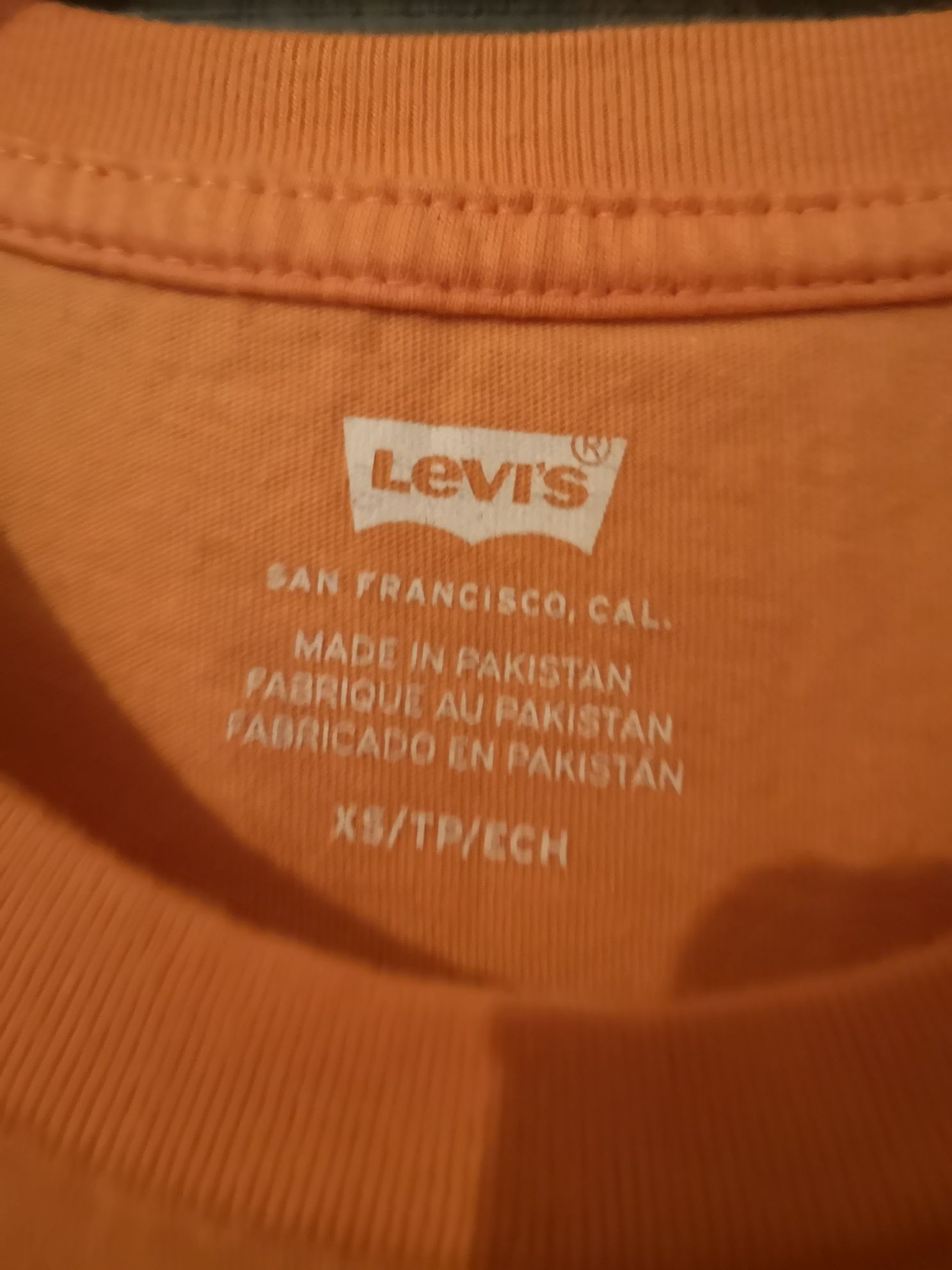 Tricou Levi's portocaliu - marimea XS